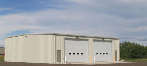 metal building garage.